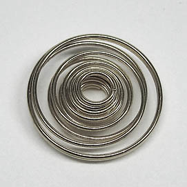 Spirale 21mm silber